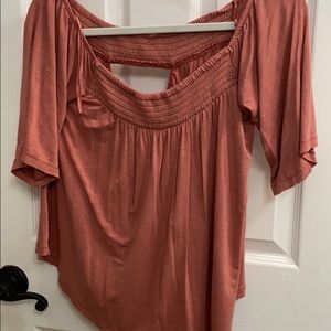 American eagle off shoulder top